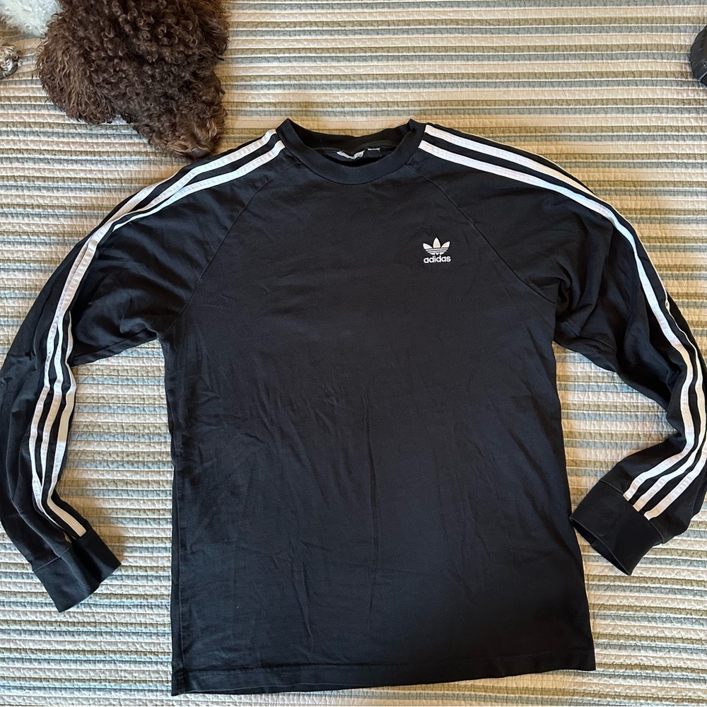 Adidas classic Black Long Sleeve Tee